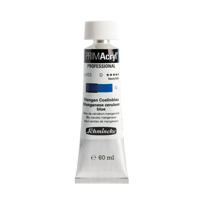 Schmincke Primacryl Acrylic Paint Manganese Cerulean Blue 60ml