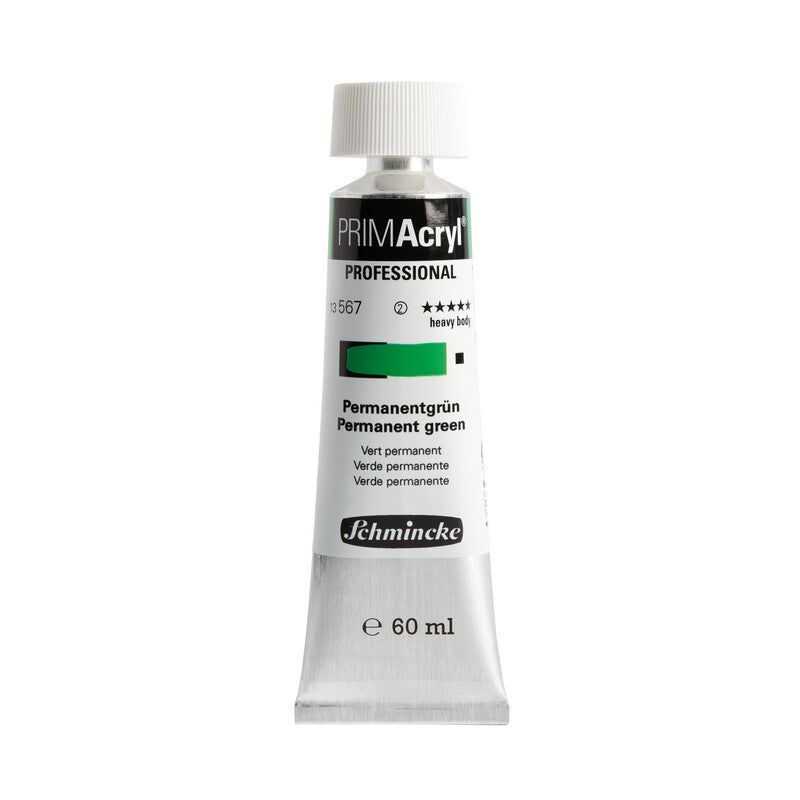 Schmincke Primacryl Acrylic Paint Permanent Green 60ml