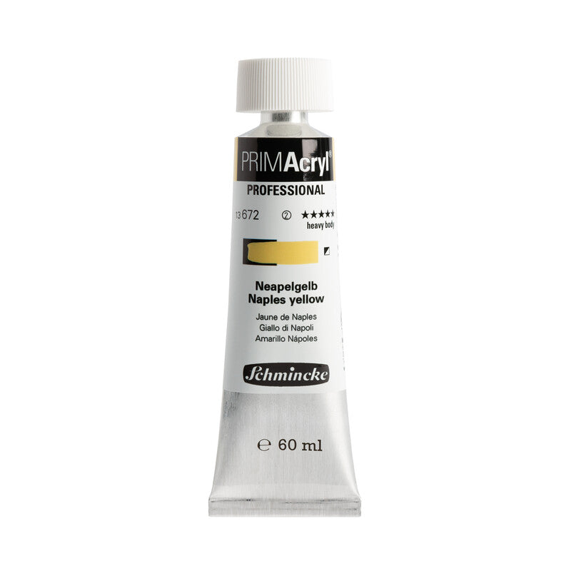 Schmincke Primacryl Acrylic Paint Naples Yellow 60ml