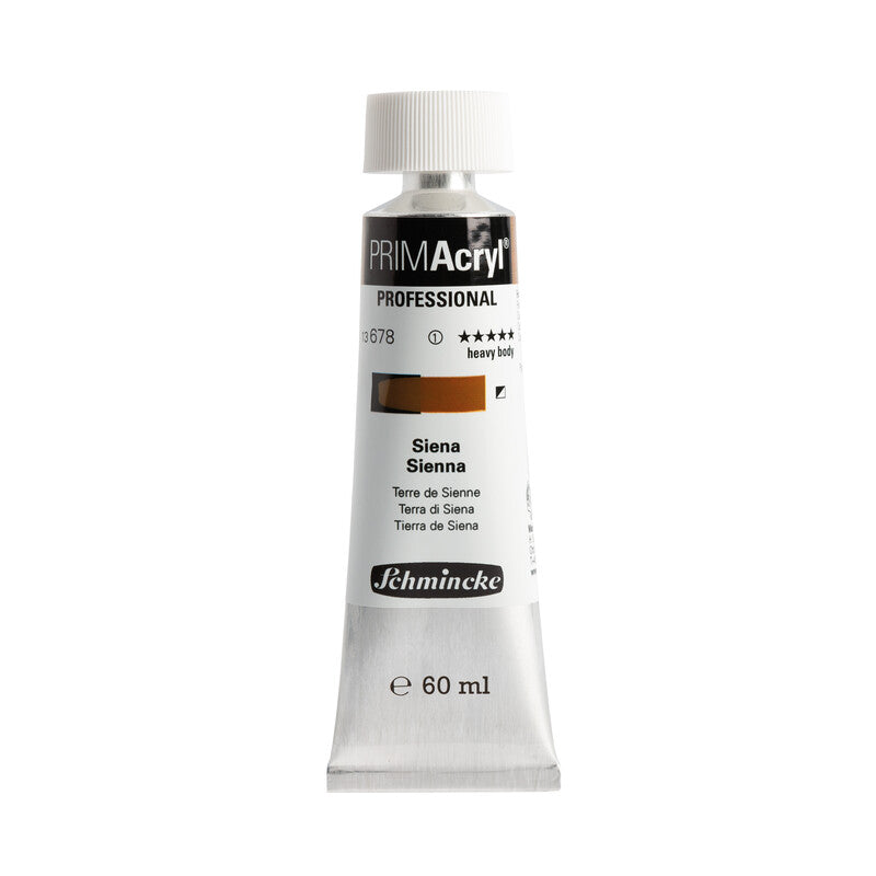 Schmincke Primacryl Acrylic Paint Sienna 60ml