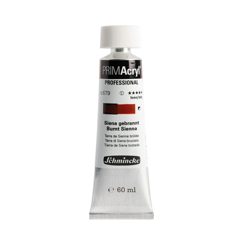 Schmincke Primacryl Acrylic Paint Burnt Sienna 60ml