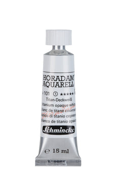 Product image for Schmincke Horadam Aquarelle Watercolour Paint Titanium Opaque White