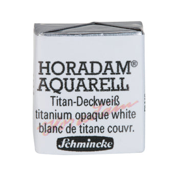 Product image for Schmincke Horadam Aquarelle Watercolour Paint Titanium Opaque White