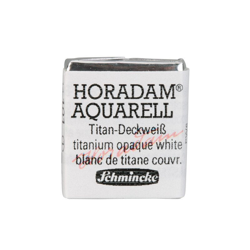 Schmincke Horadam Aquarelle Watercolour Paint Titanium Opaque White