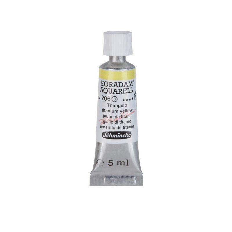 Schmincke Horadam Aquarelle Watercolour Paint Titanium Yellow