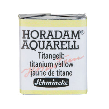 Product image for Schmincke Horadam Aquarelle Watercolour Paint Titanium Yellow