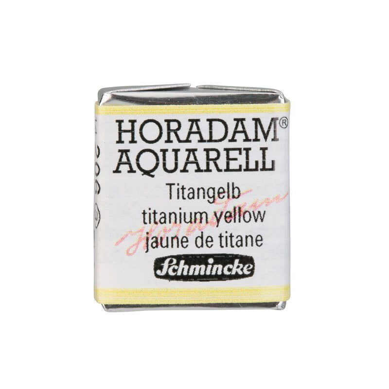 Schmincke Horadam Aquarelle Watercolour Paint Titanium Yellow