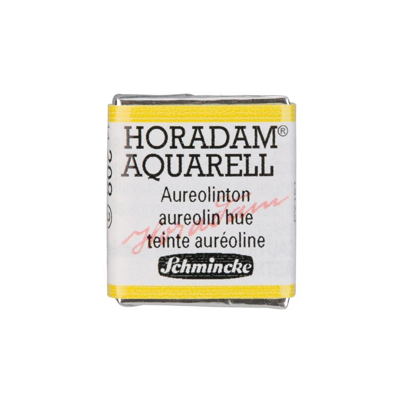 Schmincke Horadam Aquarelle Watercolour Paint Aureolin Hue