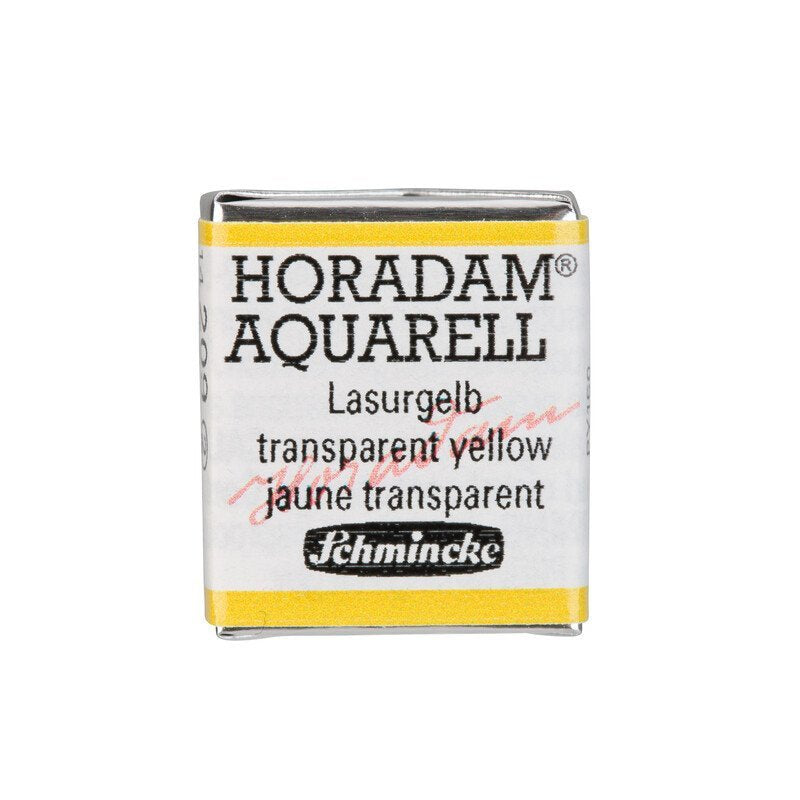 Schmincke Horadam Aquarelle Watercolour Paint Transparent Yellow