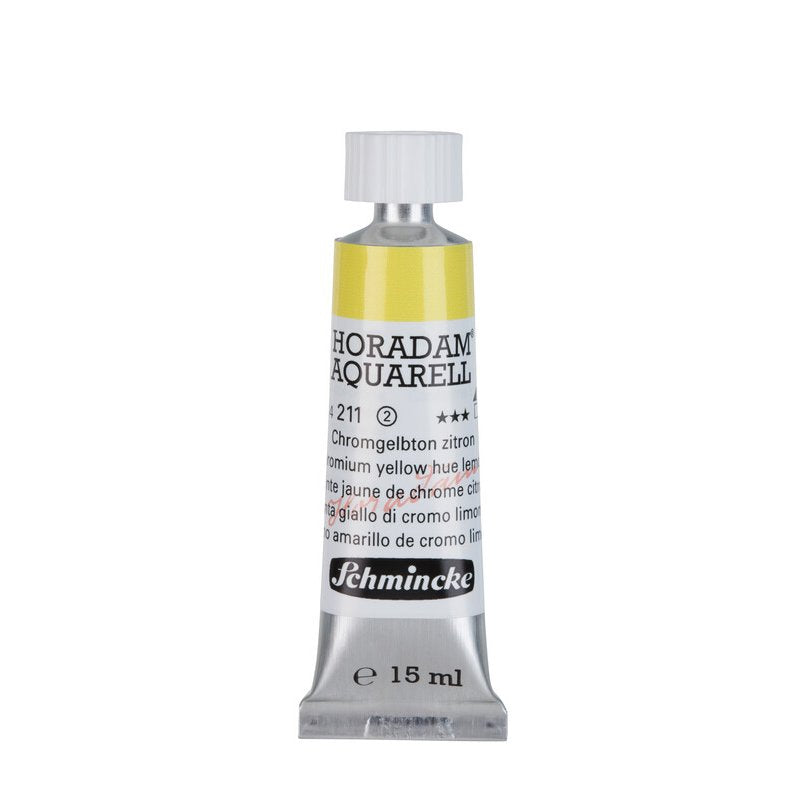 Schmincke Horadam Aquarelle Watercolour Paint Chromium Yellow Hue Lemon