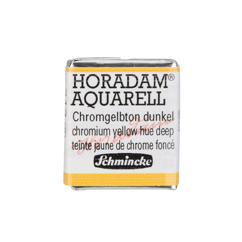 Schmincke Horadam Aquarelle Watercolour Paint Chromium Yellow Hue Deep