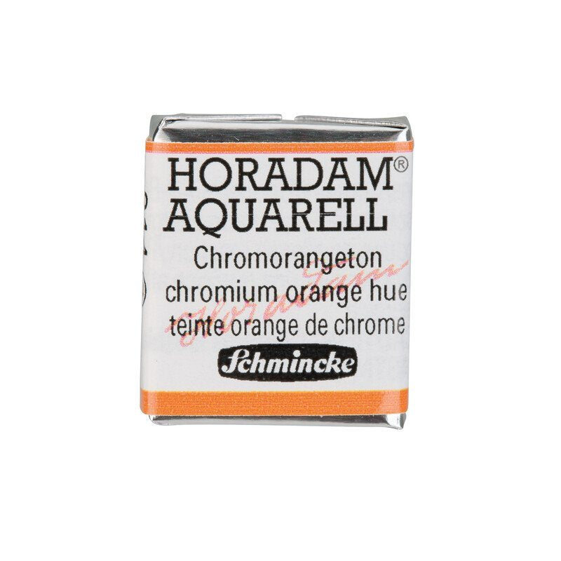 Schmincke Horadam Aquarelle Watercolour Paint Chromium Orange Hue
