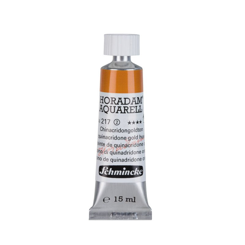 Schmincke Horadam Aquarelle Watercolour Paint Quinacridone Gold Hue