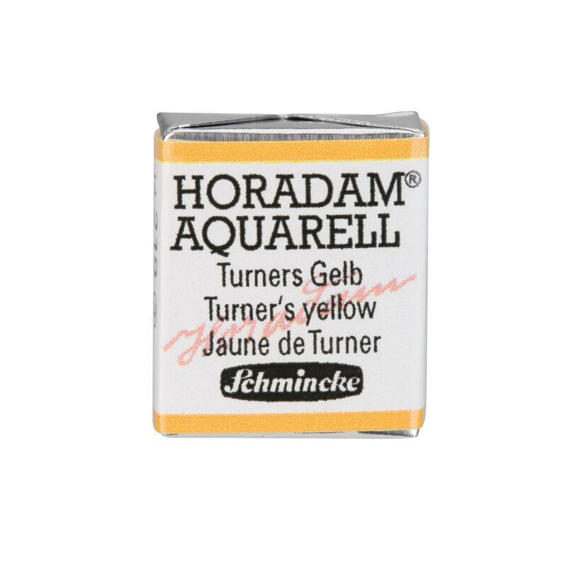Schmincke Horadam Aquarelle Watercolour Paint Turner's Yellow