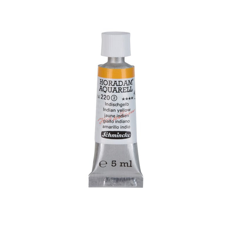 Schmincke Horadam Aquarelle Watercolour Paint Indian Yellow