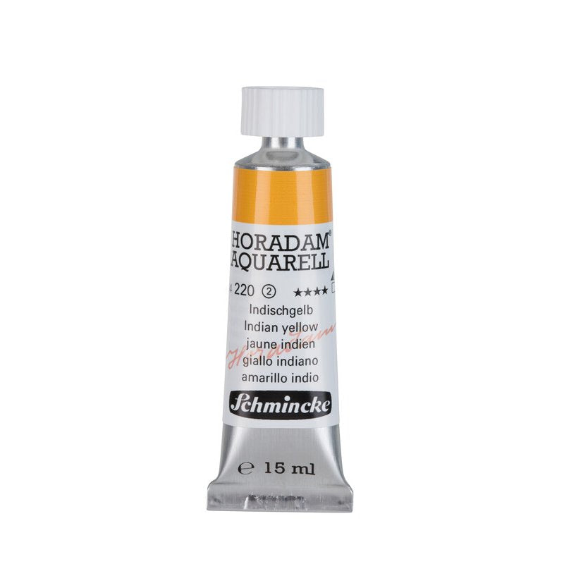 Schmincke Horadam Aquarelle Watercolour Paint Indian Yellow