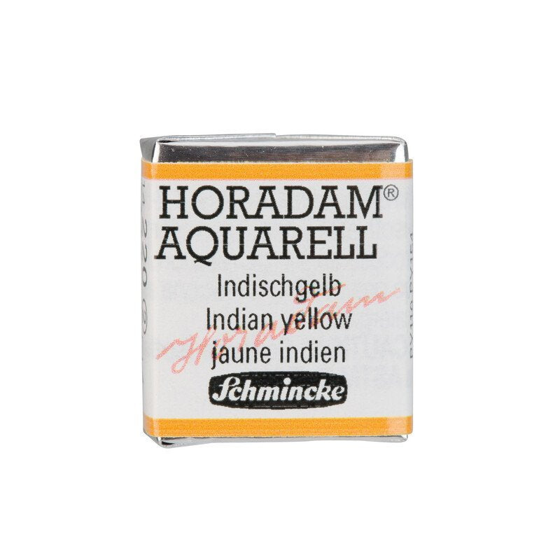 Schmincke Horadam Aquarelle Watercolour Paint Indian Yellow