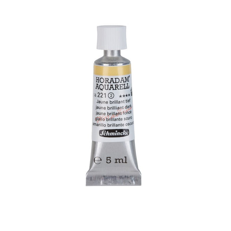 Schmincke Horadam Aquarelle Watercolour Paint Jaune Brilliant Dark