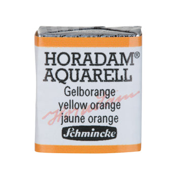 Product image for Schmincke Horadam Aquarelle Watercolour Paint Yellow Orange