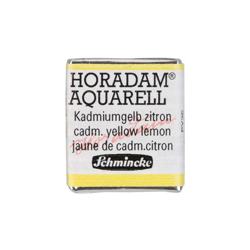 Schmincke Horadam Aquarelle Watercolour Paint Cadmium Yellow Lemon