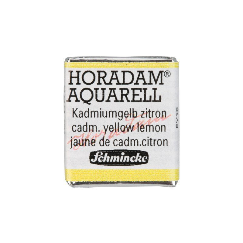Schmincke Horadam Aquarelle Watercolour Paint Cadmium Yellow Lemon
