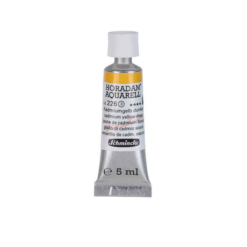 Schmincke Horadam Aquarelle Watercolour Paint Cadmium Yellow Deep