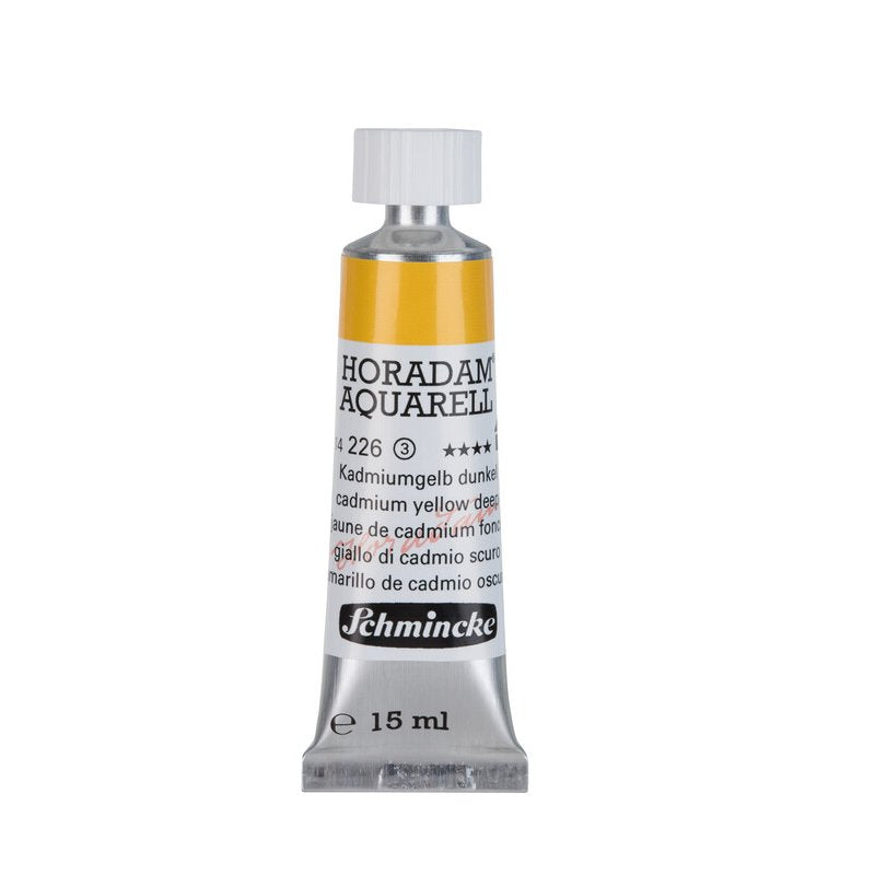 Schmincke Horadam Aquarelle Watercolour Paint Cadmium Yellow Deep