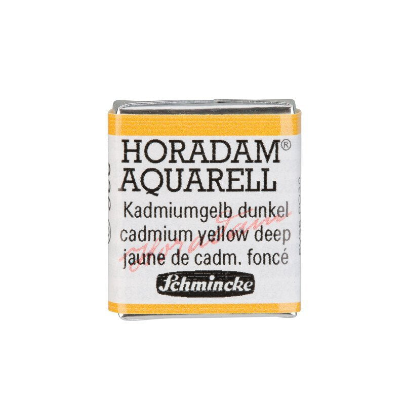Schmincke Horadam Aquarelle Watercolour Paint Cadmium Yellow Deep