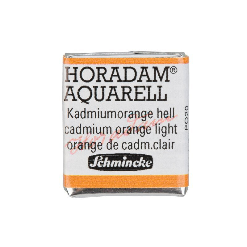 Schmincke Horadam Aquarelle Watercolour Paint Cadmium Orange Light