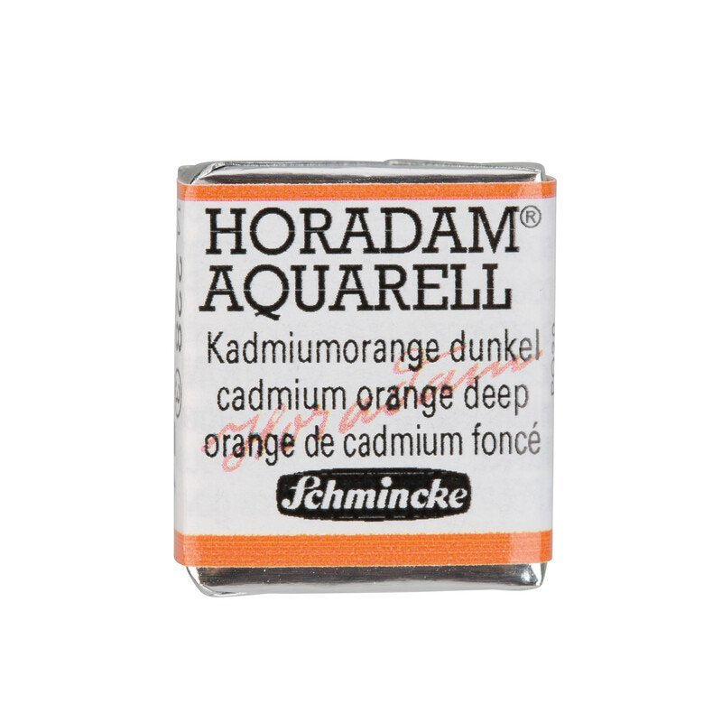 Schmincke Horadam Aquarelle Watercolour Paint Cadmium Orange Deep