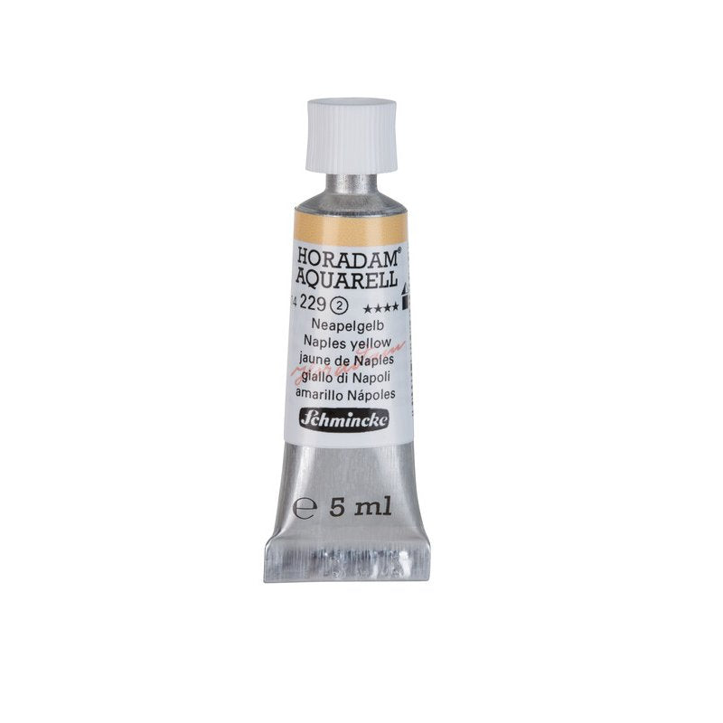Schmincke Horadam Aquarelle Watercolour Paint Naples Yellow