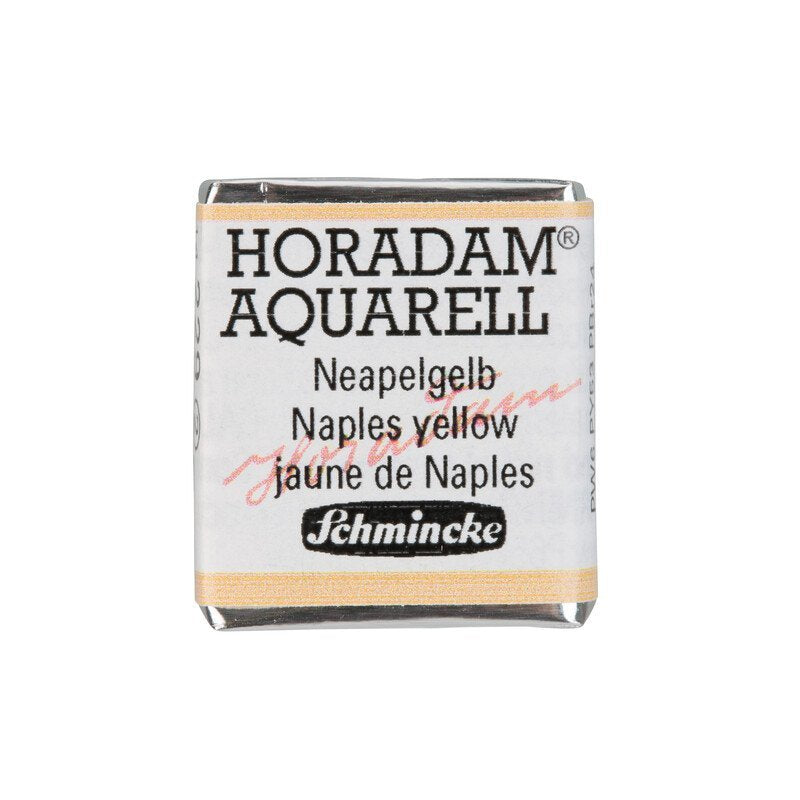 Schmincke Horadam Aquarelle Watercolour Paint Naples Yellow