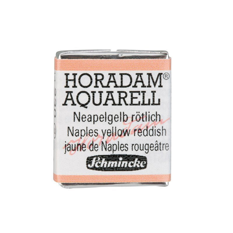 Schmincke Horadam Aquarelle Watercolour Paint Naples Yellow Reddish
