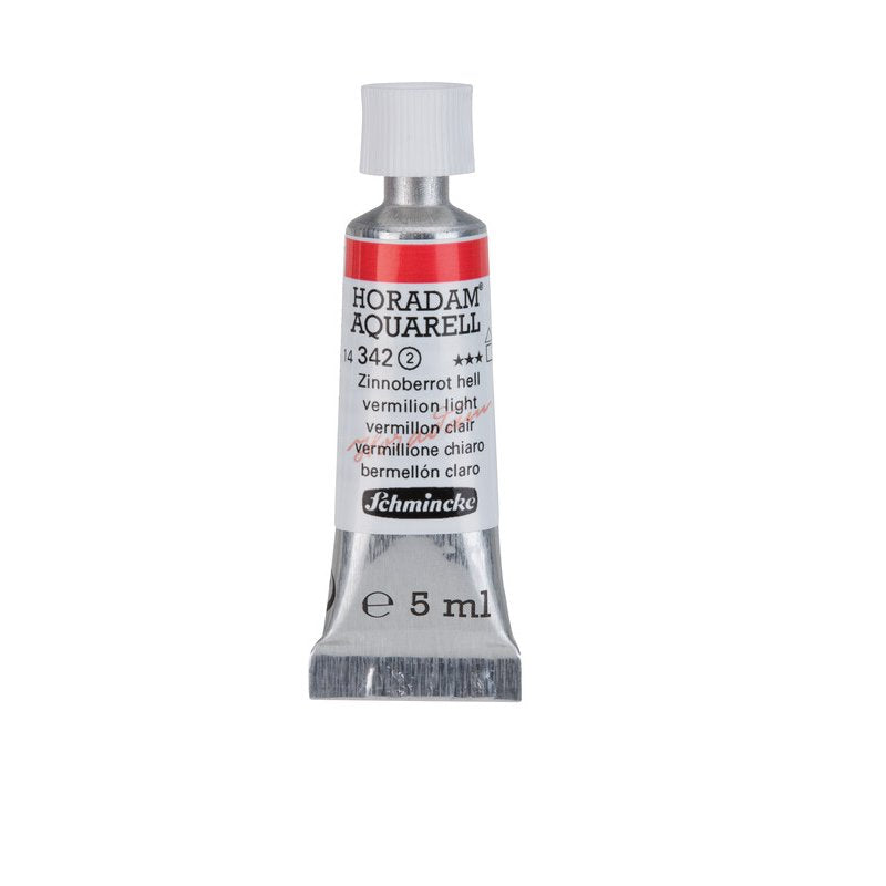 Schmincke Horadam Aquarelle Watercolour Paint Vermilion Light