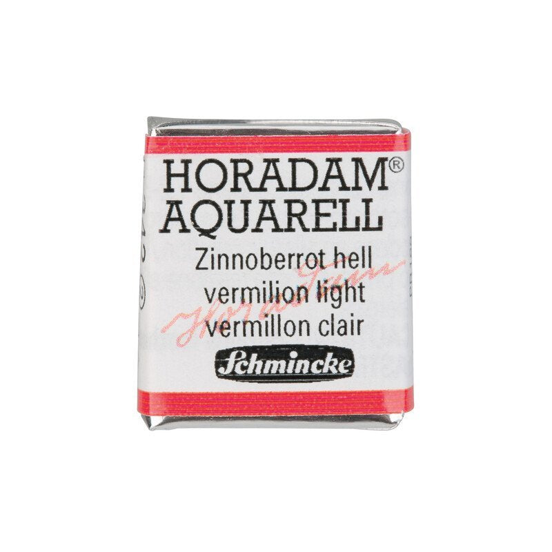 Schmincke Horadam Aquarelle Watercolour Paint Vermilion Light