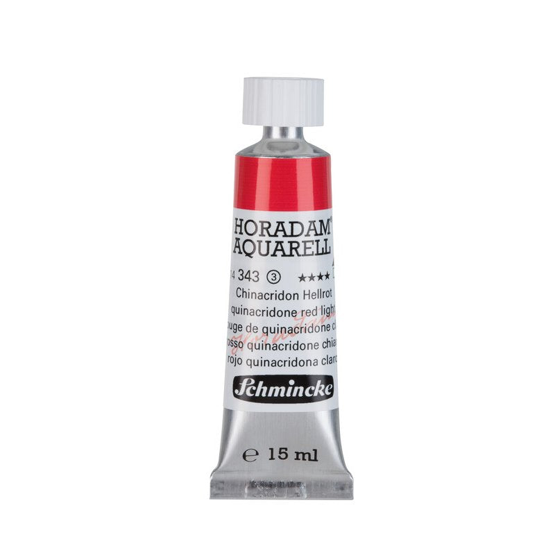 Schmincke Horadam Aquarelle Watercolour Paint Quinacridone Red Light