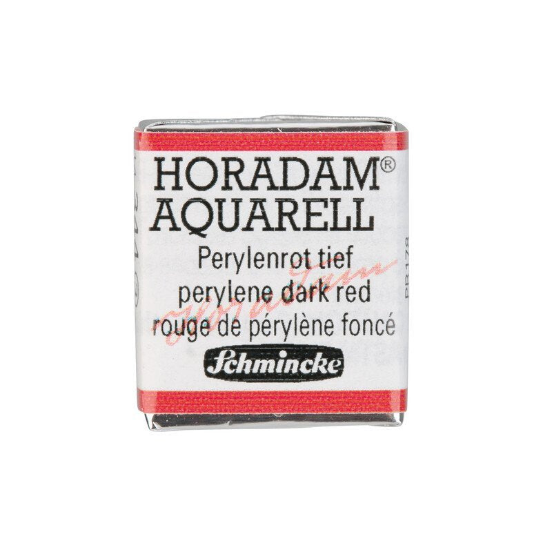Schmincke Horadam Aquarelle Watercolour Paint Perylene Dark Red