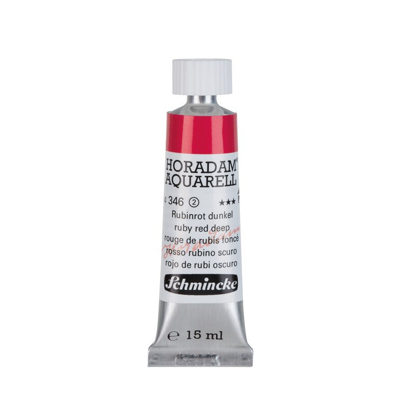 Schmincke Horadam Aquarelle Watercolour Paint Ruby Red Deep