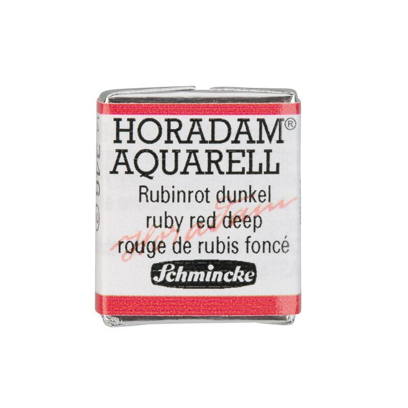Schmincke Horadam Aquarelle Watercolour Paint Ruby Red Deep
