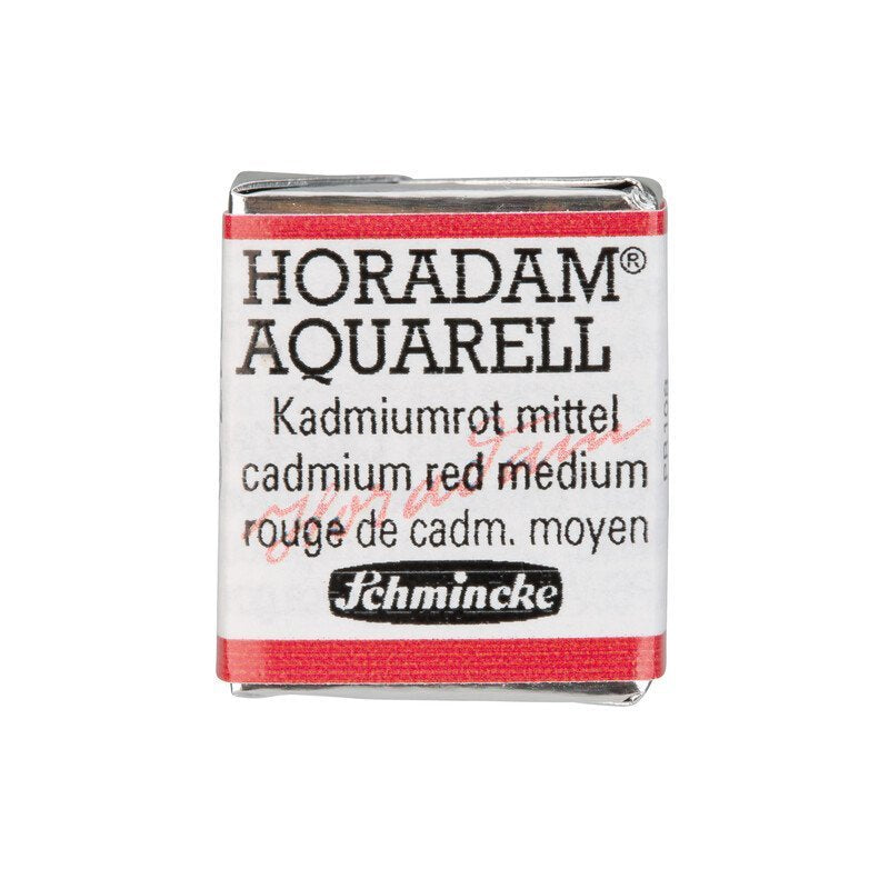 Schmincke Horadam Aquarelle Watercolour Paint Cadmium Red Middle