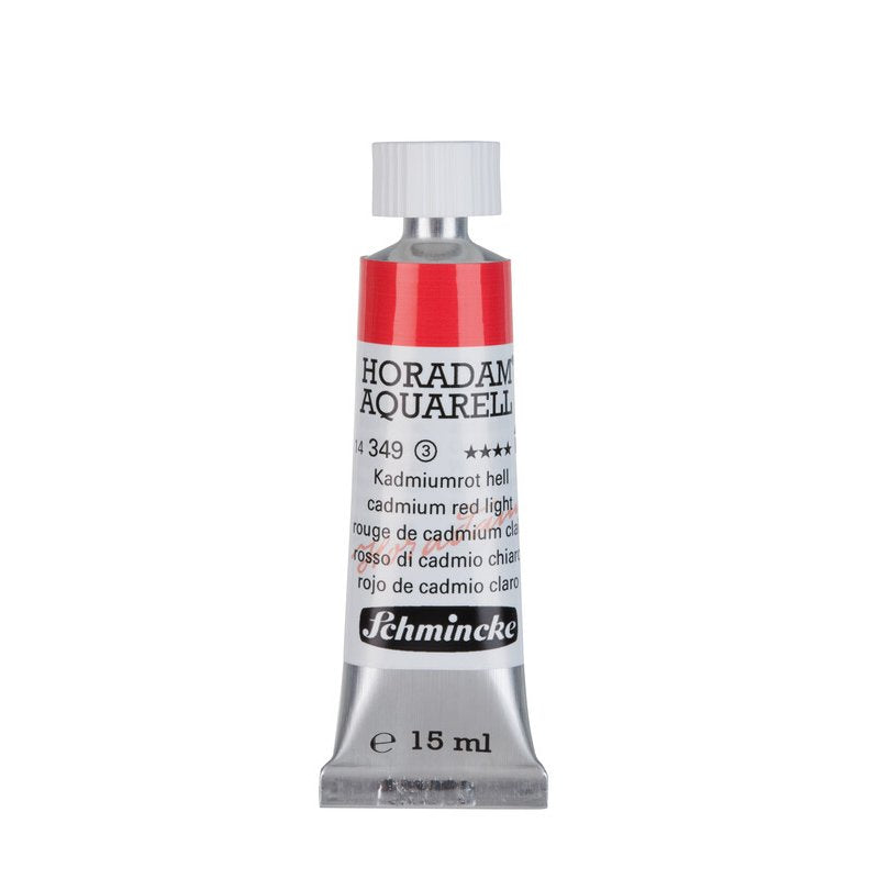 Schmincke Horadam Aquarelle Watercolour Paint Cadmium Red Light