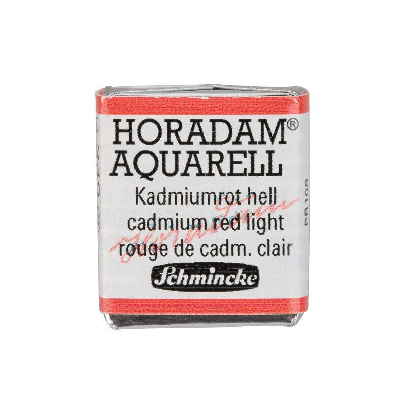 Schmincke Horadam Aquarelle Watercolour Paint Cadmium Red Light