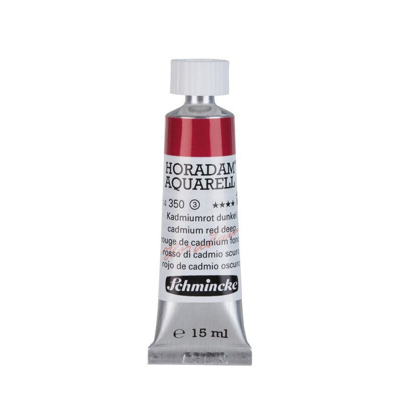Schmincke Horadam Aquarelle Watercolour Paint Cadmium Red Deep