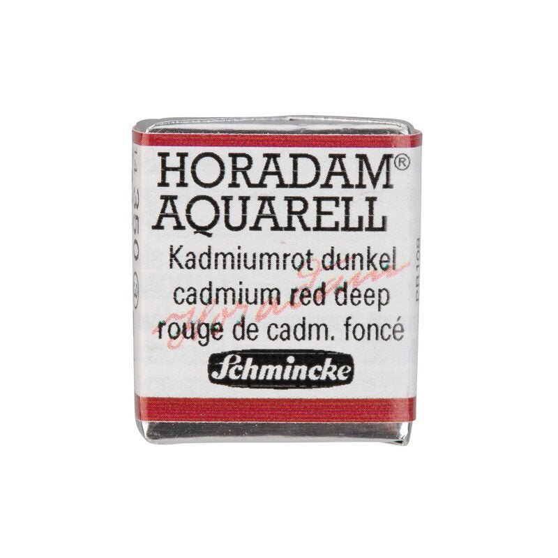 Schmincke Horadam Aquarelle Watercolour Paint Cadmium Red Deep