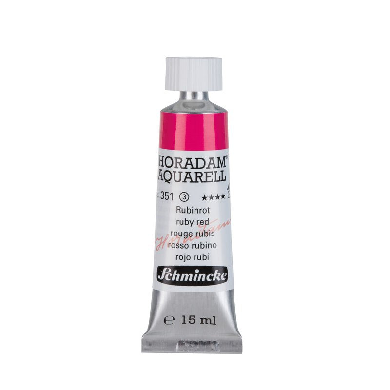 Schmincke Horadam Aquarelle Watercolour Paint Ruby Red