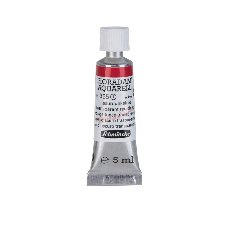 Schmincke Horadam Aquarelle Watercolour Paint Transparent Red Deep