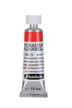 Product image for Schmincke Horadam Aquarelle Watercolour Paint Permanent Red Orange