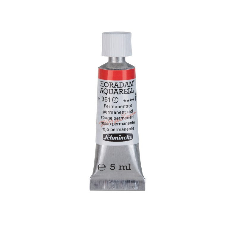 Schmincke Horadam Aquarelle Watercolour Paint Permanent Red