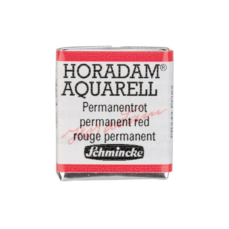 Schmincke Horadam Aquarelle Watercolour Paint Permanent Red