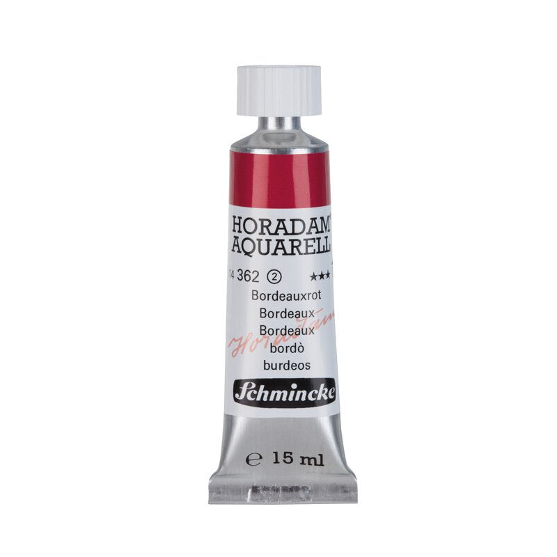 Schmincke Horadam Aquarelle Watercolour Paint Bordeaux